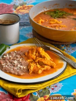 Torta de Huevo en Caldillo