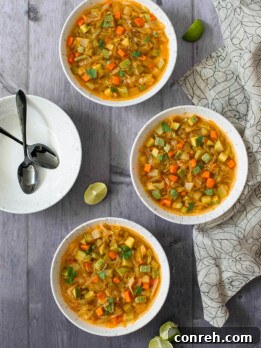 Detox Cabbage Soup - A hearty and healthy vegetable soup.