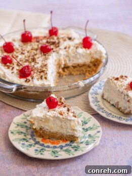 Close-up of a slice of Millionaire's Pie