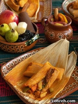 Red Chile Beef Tamales