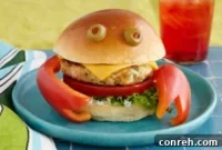 Golden Crab Burgers