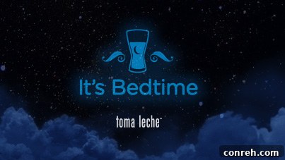 CMPB3998_ItsBedtime_NightPost_mech A child's drawing depicting a milk truck or a bedtime scene with milk