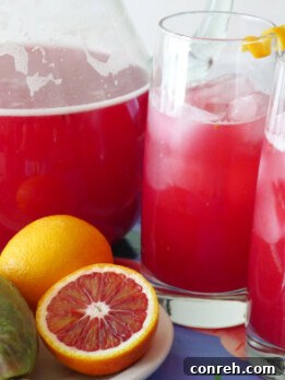 Prickly Pear Blood Orange Cooler