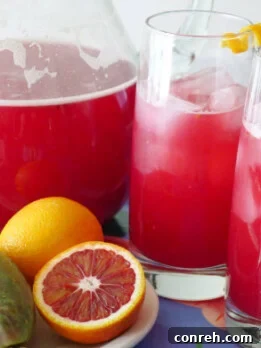 Prickly Pear Blood Orange Cooler
