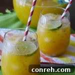 Mango Limeade with Chia
