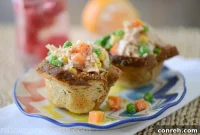 Tuna Salad Stuffed Bread Cups: Quick Savory Appetizer