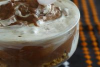 Ghostly Chocolate Milk Pudding Treats — Halloween Dessert Recipe