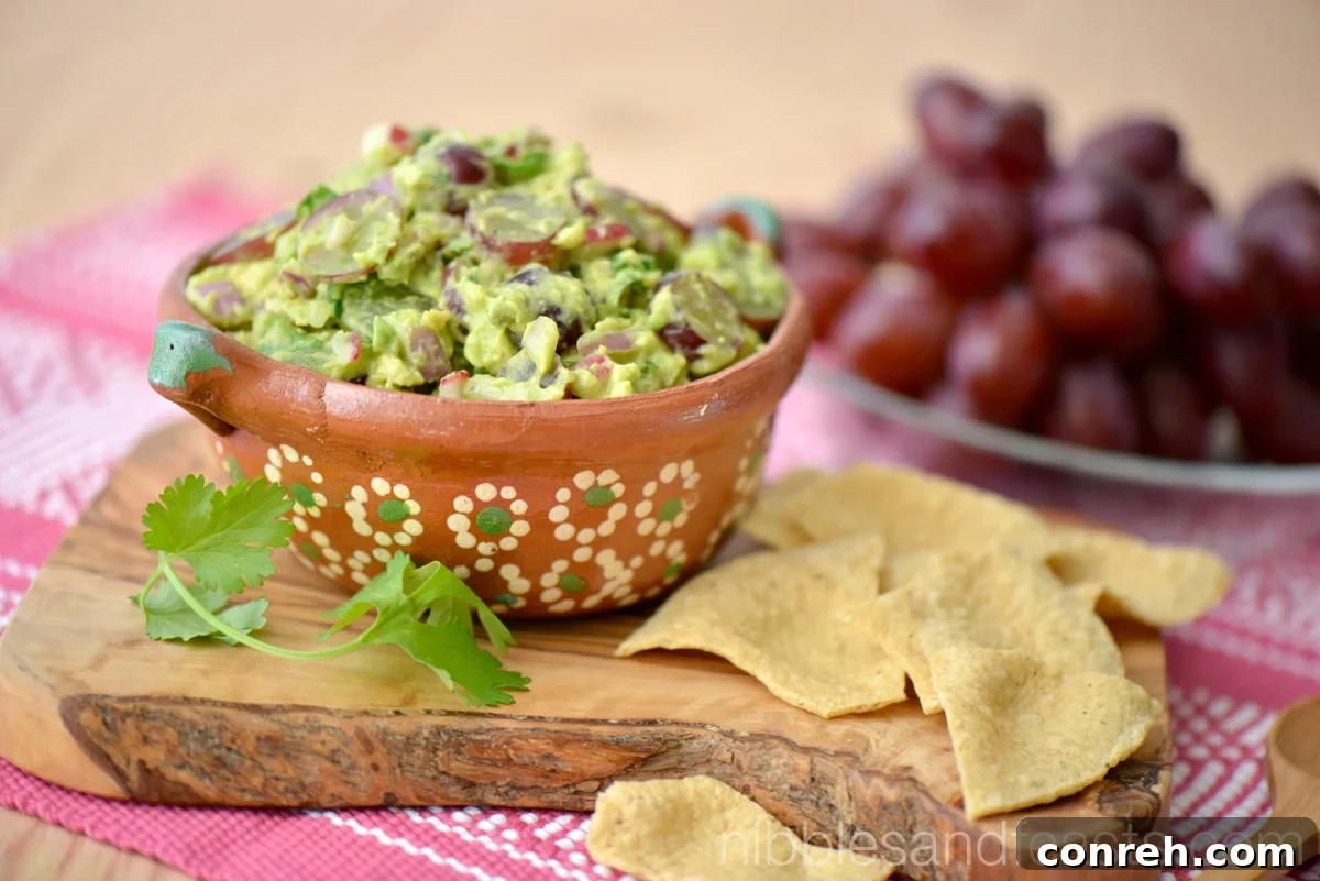 Grape Guacamole