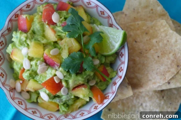Nectarine and Queso Fresco Guacamole Recipe 8 nectarine guac 3.jpg