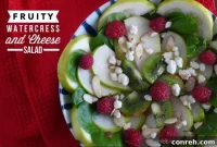 Watercress, Fruit & Cheese Salad + Summer Giveaway