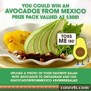 Colorful Confetti Avocado Salad with Mango, Tomato & Lime Dressing 11 avocadoInstagram